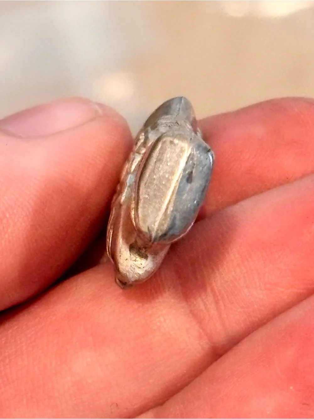 Vintage 925 Sterling Silver Nefertiti Profile Charm Pendant